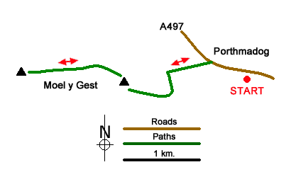 Route Map - Walk 2292