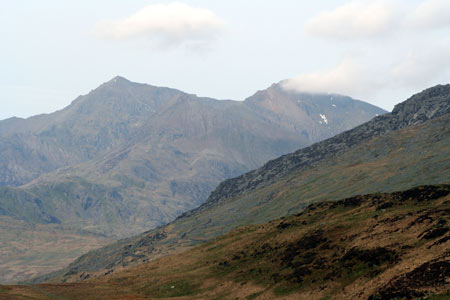 The Snowdon Horseshoe from Cefn y Capel