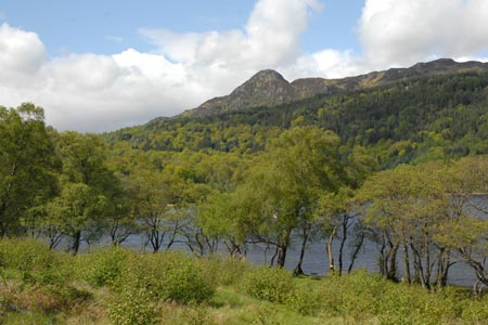 Photo from the walk - Ben A'an from Loch Achray
