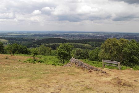 The view north from Beacon Hill