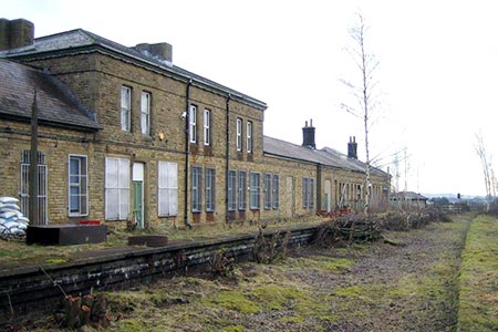 The once busy Penistone station
