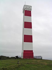 The Gribbin Tower south of Polkerris