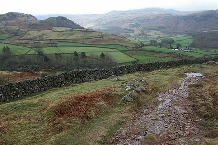 Eskdale seen from above Boot