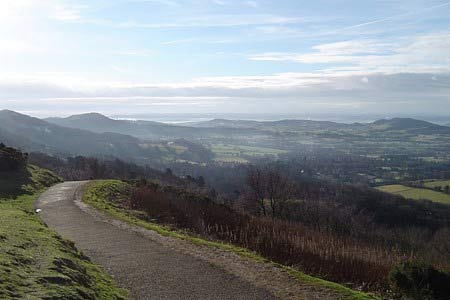 View from slopes of Summer Hill, Upper Wyche