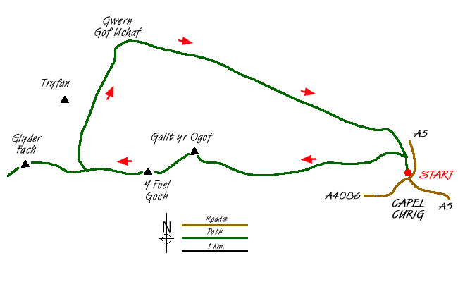 Walk 2300 Route Map