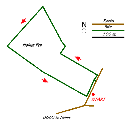 Route Map - Walk 2303