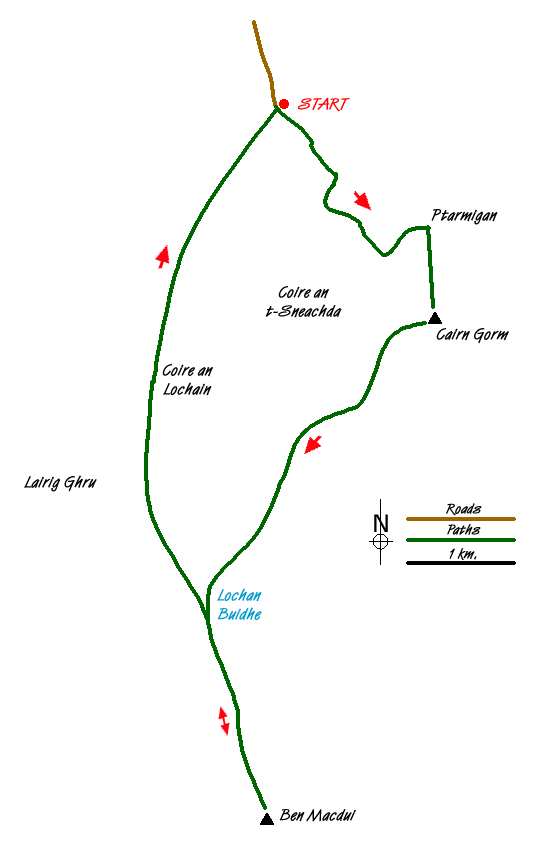Route Map - Walk 2314