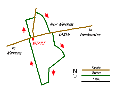 Route Map - Walk 2318