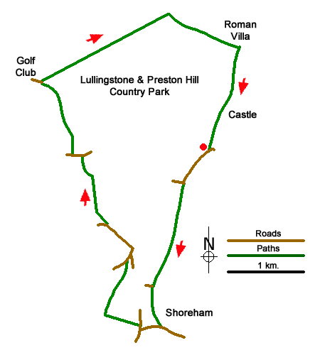 Route Map - Walk 2333