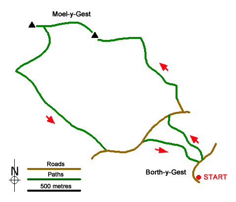 Walk 2336 Route Map