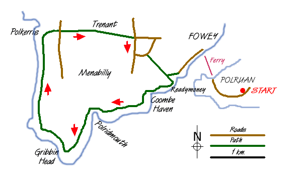 Route Map - Walk 2342