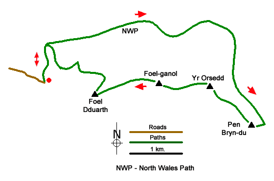 Route Map - Walk 2346