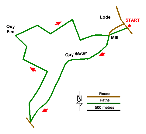 Walk 2352 Route Map