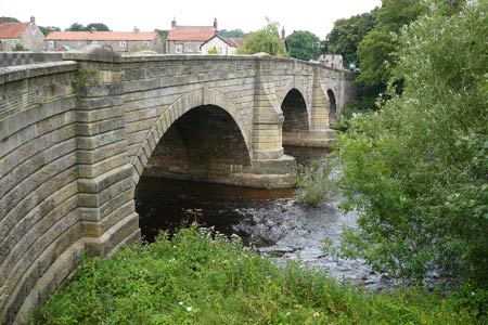 The bridge over the River Ure at West Tanfield