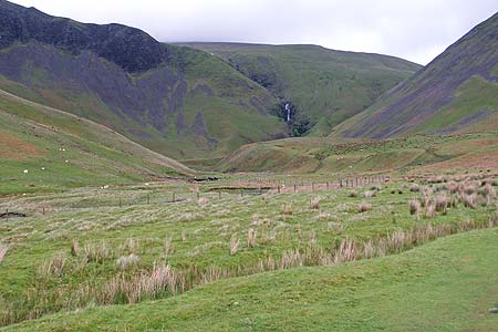 Cautley Spout seen from the approach path