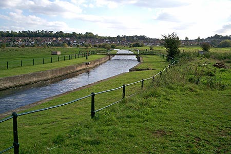 The New River seen from its start at New Gauge