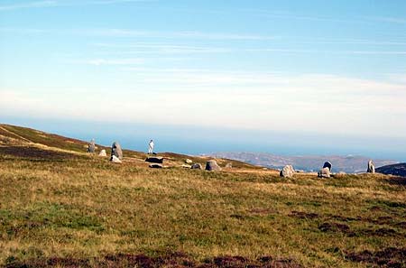 The Druid Circle, above Penmaenmawr, from the South