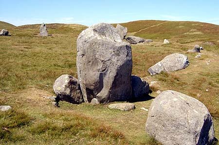 Stone of Sacrifice above Penmaenmawr