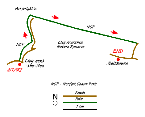 Route Map - Walk 2401