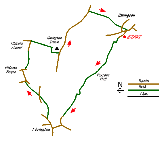 Route Map - Walk 2408