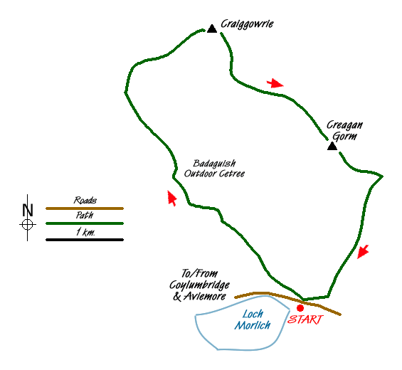 Route Map - Walk 2412