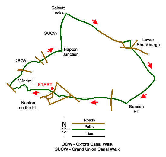 Walk 2430 Route Map