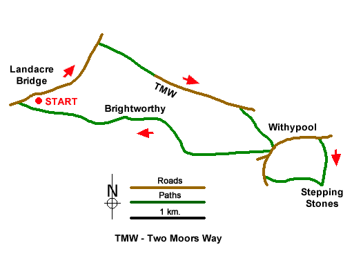 Walk 2451 Route Map