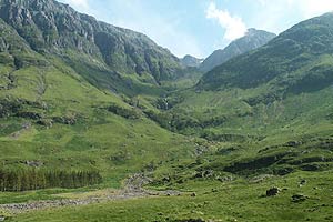 The lost valley from Glencoe