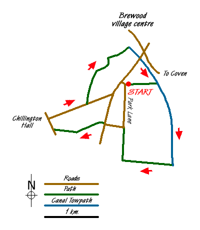 Walk 2500 Route Map