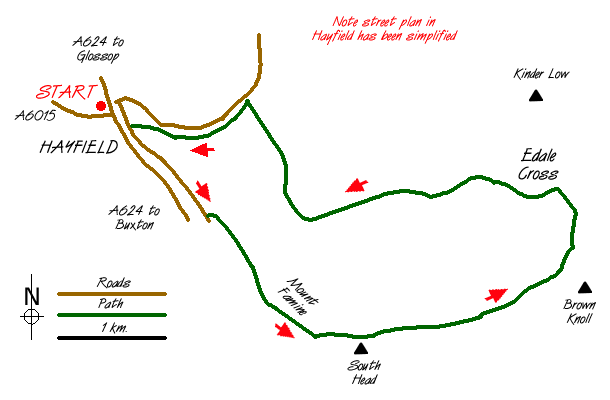 Walk 2507 Route Map