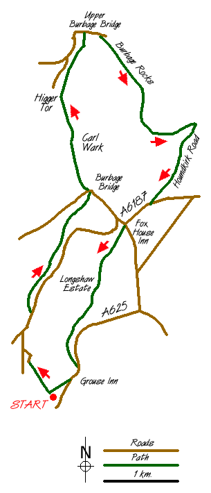 Walk 2520 Route Map