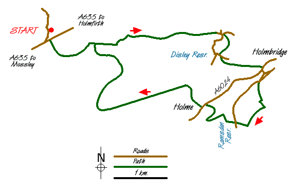 Route Map - Walk 2561