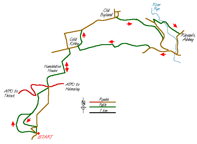 Route Map - Walk 2566