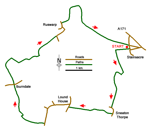 Route Map - Walk 2583