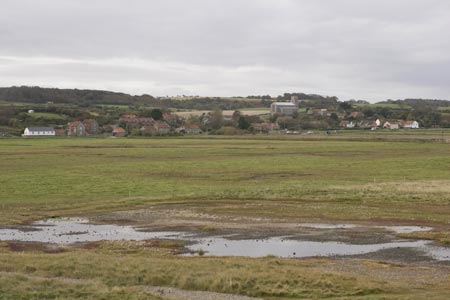 Salthouse seen from the Norfolk Coast Path