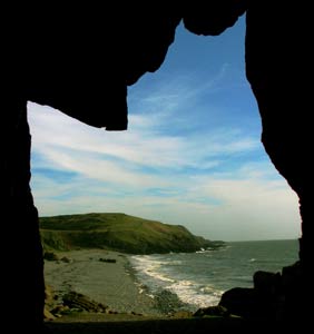 Photo from the walk - The Machars Peninsula - St Ninian's Cave