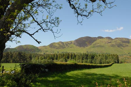 Conic Hill seen from the south showing the full ridge