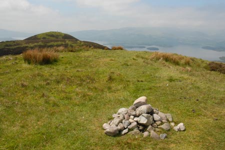 The true summit of Conic Hill