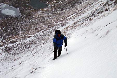 The lower slopes of the Goat Track in Coire an t-Sneachda