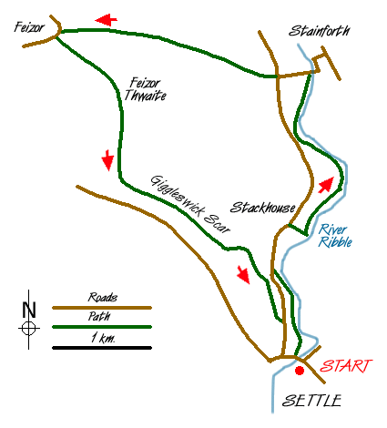 Route Map - Walk 2603