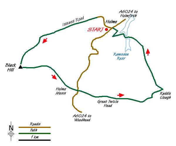 Walk 2630 Route Map