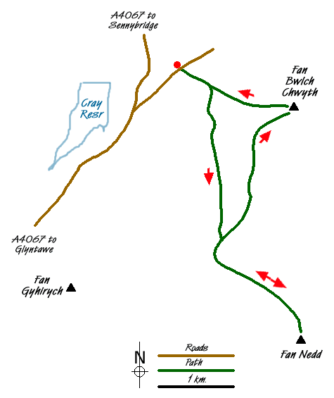 Route Map - Walk 2646