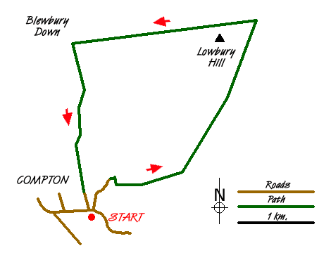 Route Map - Walk 2660