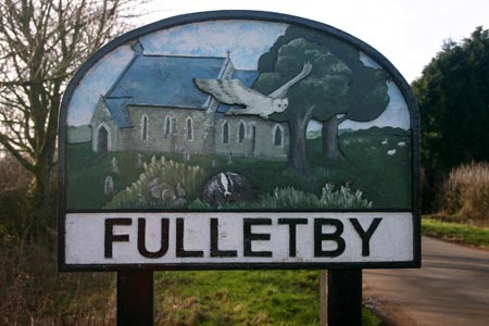 Fulletby sign
