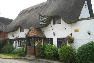 mid 17th century Old Thatched Inn, Adstock