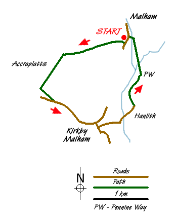 Walk 2704 Route Map