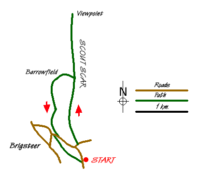 Walk 2721 Route Map