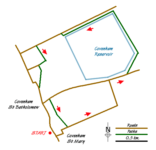 Route Map - Walk 2722