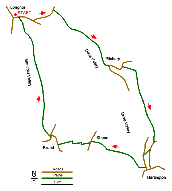 Route Map - Walk 2723