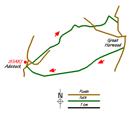 Route Map - Walk 2755